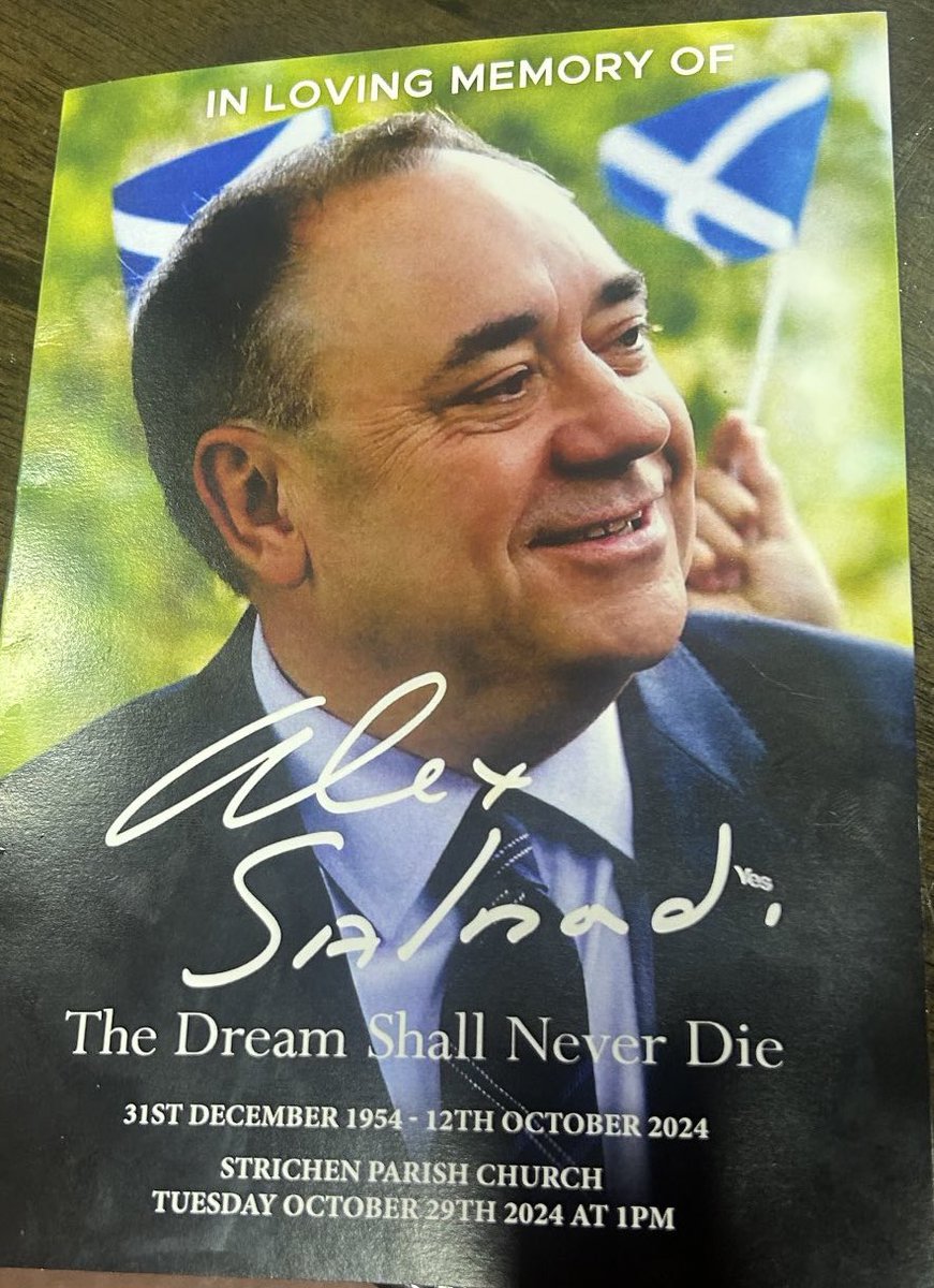 joannaccherry's tweet photo. Today we buried a great leader, a great statesman &amp; a good man. It’s fitting that flags flew at half mast across Scotland. Alex Salmond’s legacy will live on in a country which was fundamentally changed by his time as first minister. May he rest in peace. 🏴󠁧󠁢󠁳󠁣󠁴󠁿 https://t.co/0M5sCpU7qk