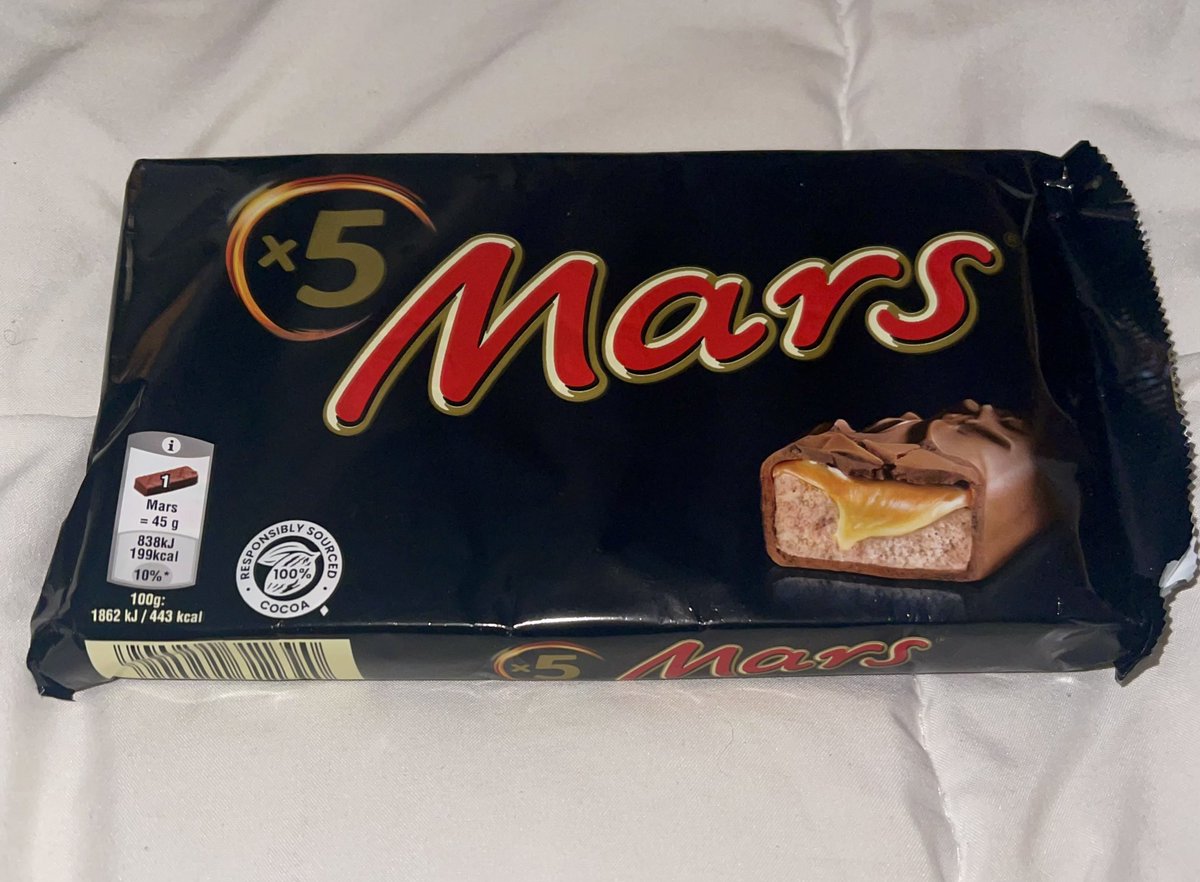 tabansi's tweet image. I purchased 10 packs of #MarsBars during my London trip. Delicious!!