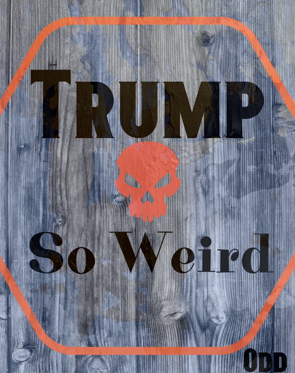 stevenkgordon's tweet image. #TrumpIsWeird