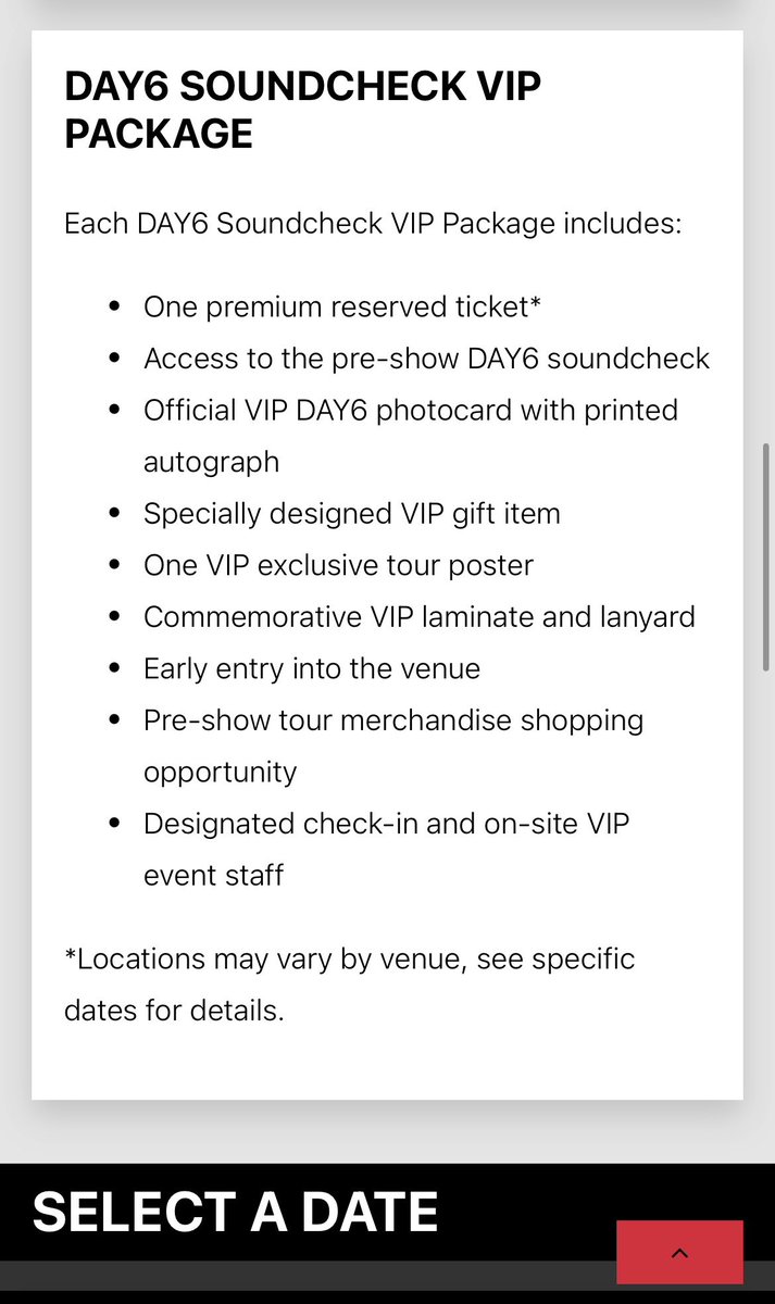 Jungwrecked's tweet photo. Day6 VIP info for LA and NYC shows is up! https://t.co/fdlnJ3yPnr https://t.co/k8STQZgXXN