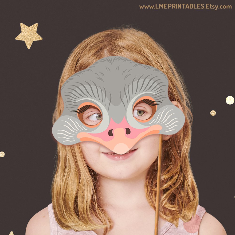 lmeprintables's tweet photo. Ostrich Mask Printable Halloween Costume Animal Bird Emu Paper Craft Australian Party Birthday Rhea Photo Booth Carnival Kid Adult Dress Up https://t.co/AvpwV86g2S via @Etsy #halloweenmasks #ostrichmask #halloweencostumes #lastminutecostumes #australiananimalmasks #photoboothprop https://t.co/7skgq3MwUq