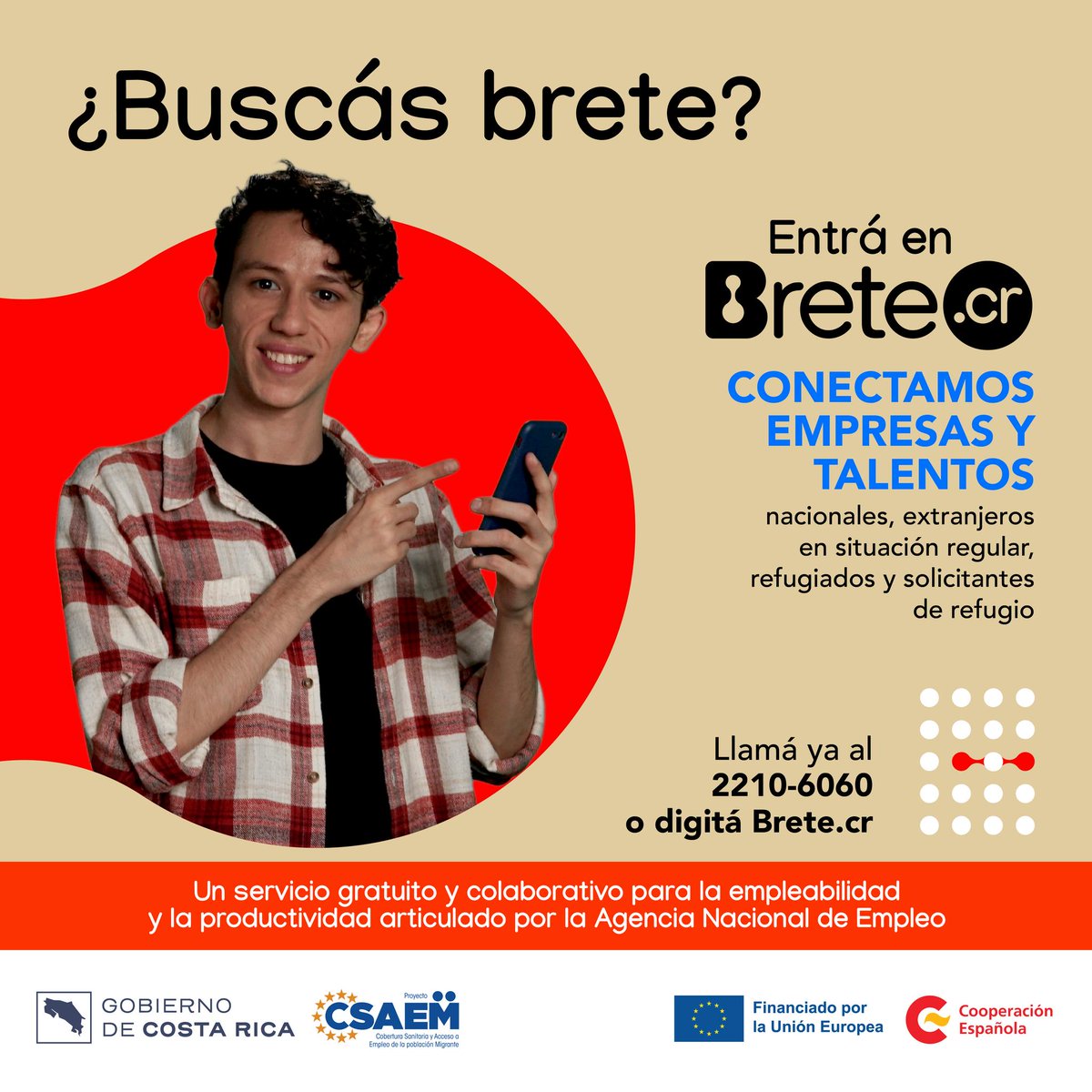 comexcr's tweet photo. https://t.co/HEXHRkkvdt es la plataforma donde se conecta el talento humano con las empresas que reclutan personal. #EmpleoCR #CSAEM #BreteCR #MTSS #AgenciaNacionaldeEmpleo #DGME #CCSSdeCostaRica #AECID #UEenCostaRica https://t.co/6ODxuZhsox