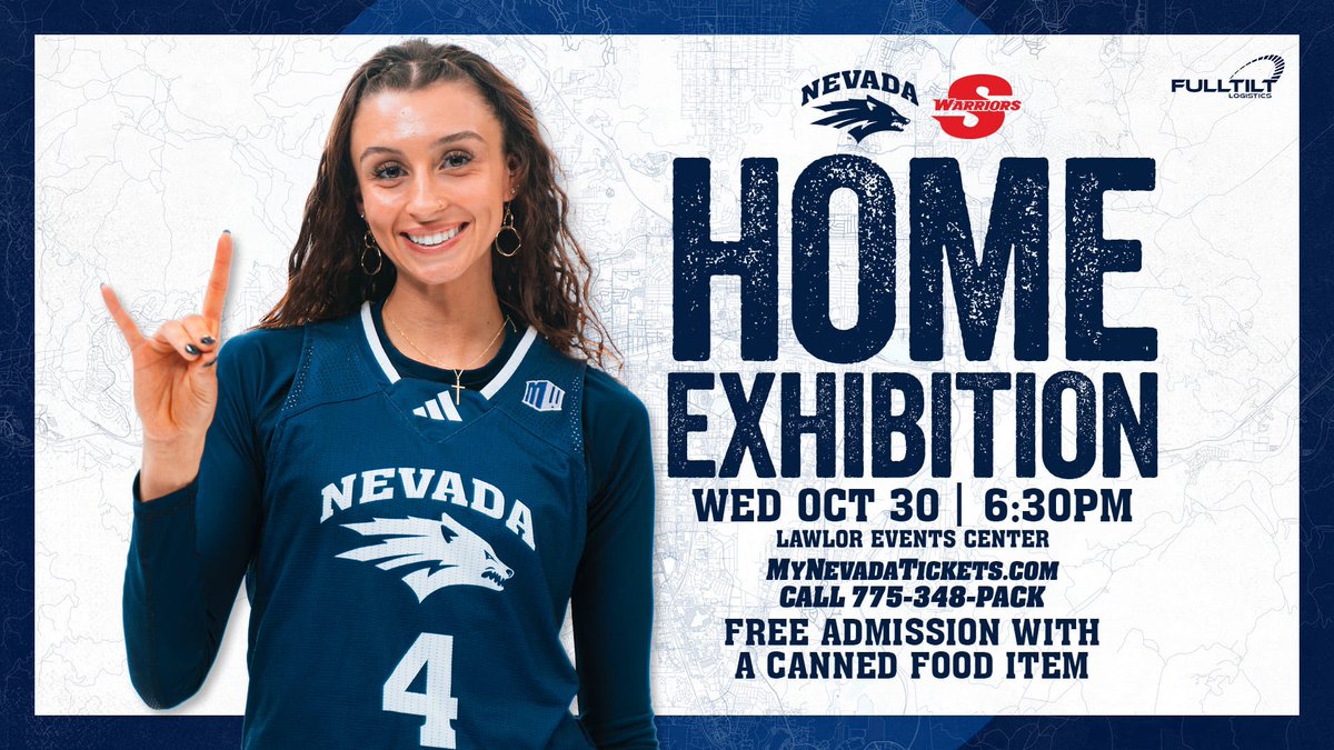 Are you ready for some basketball?? We take on Stanislaus State in an exhibition at 6:30 PM TOMORROW! 

Get in for free with the donation of a canned food item! Wear your Halloween costume and bring the kids down to the court for trick-or-treating after the game!

#BattleBorn