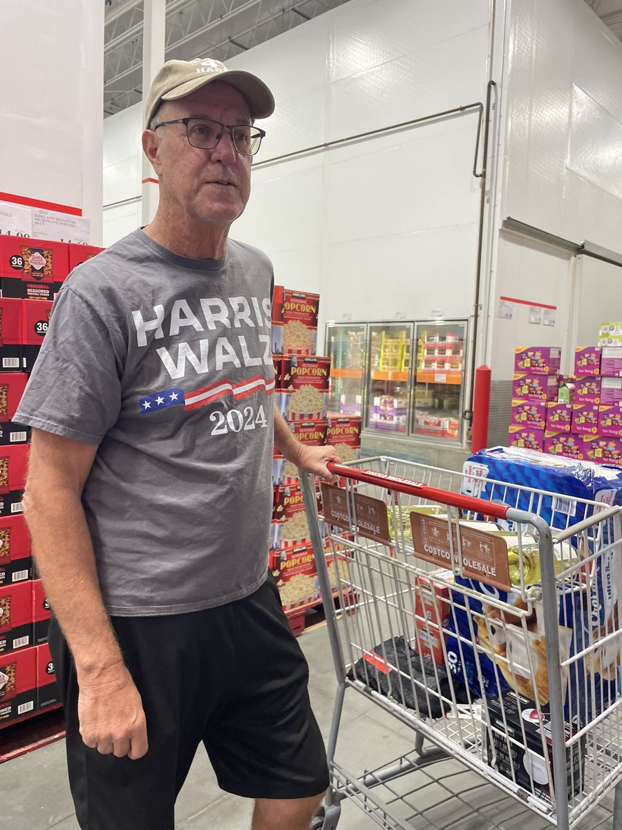 Yes old white people in florida voted today and we wore these shirts at the voting booth!!