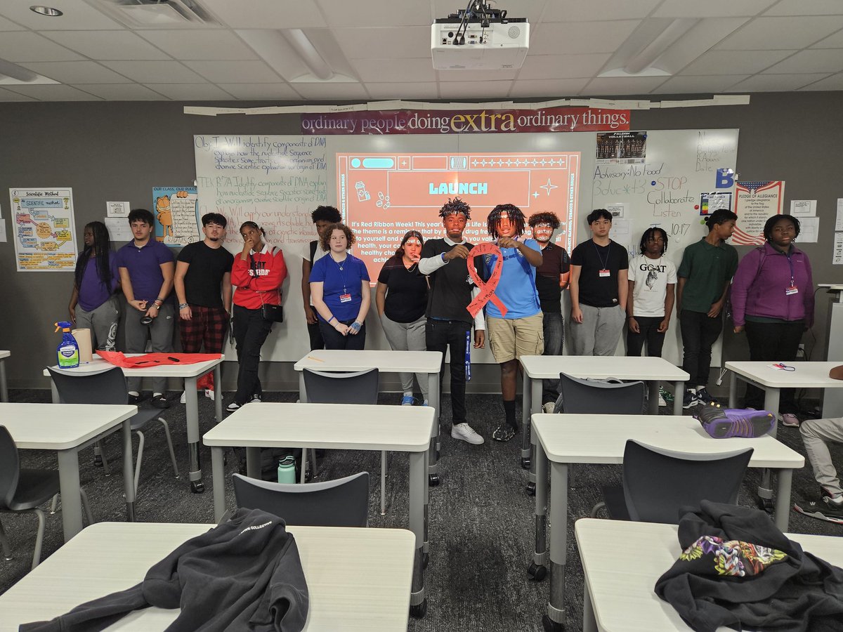 Richard R. Adams III M.Ed (@rradamsiii) on Twitter photo Advisory students pledging to be drug free during Red Ribbon Week <a href="/NFHS_TrueNorth/">North Forney HS</a> <a href="/tiffany_rosst/">Tiffany</a> <a href="/MrJMMood/">Jason Mood</a> <a href="/amandarmichael8/">Amanda Michael</a> #FlyFalconsFly #NorthSidePride Advisory students pledging to be drug free during Red Ribbon Week <a href="/NFHS_TrueNorth/">North Forney HS</a> <a href="/tiffany_rosst/">Tiffany</a> <a href="/MrJMMood/">Jason Mood</a> <a href="/amandarmichael8/">Amanda Michael</a> #FlyFalconsFly #NorthSidePride
