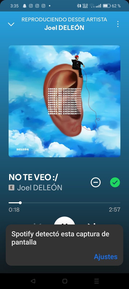 Joelisunique's tweet photo. A EXPLOTAR SPOTIFY
#JOELSIEMPRECONTIGO #NOTEVEO @JOELDELE0N https://t.co/cdqL8GVj6J