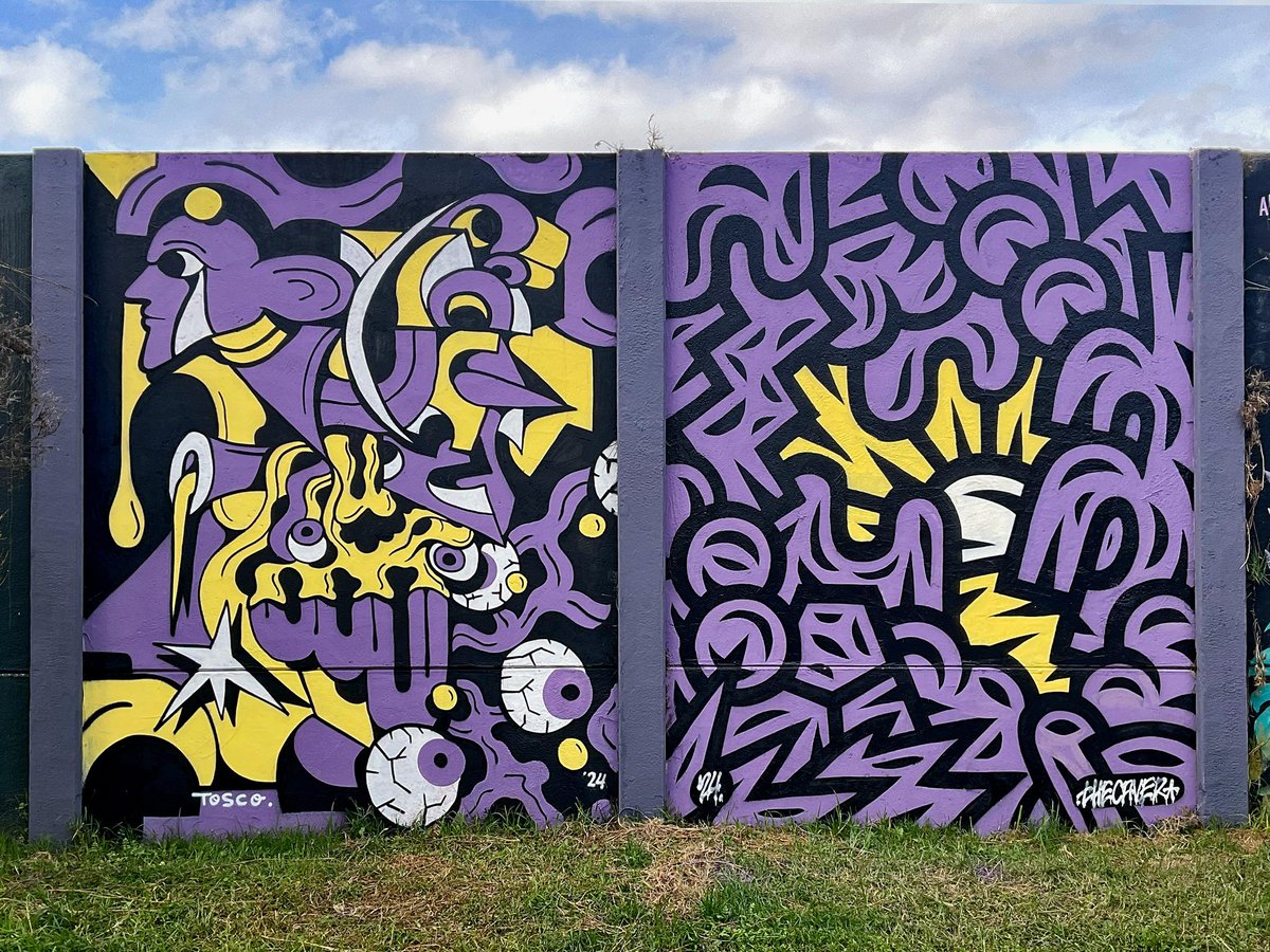 _THECAVER_'s tweet photo. Novo mural colaborativo nos subúrbios de Lisboa https://t.co/NVgxN8Jo5A