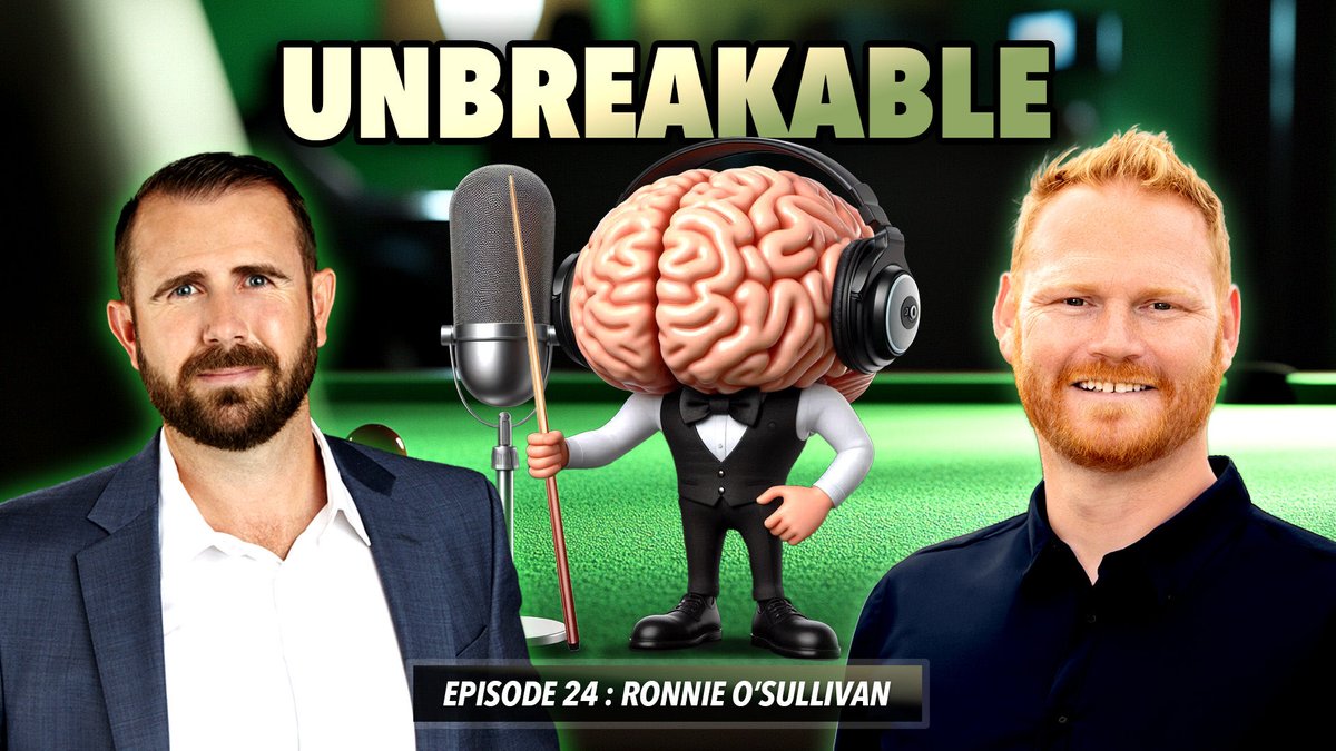 🎙️ Episode 24 of Performers is out NOW – “Unbreakable” by ⁦<a href="/ronnieo147/">Ronnie O'Sullivan</a>⁩

🎧 Listen on Spotify: lnkd.in/dummyspotify
🎧 Listen on Apple: lnkd.in/dummyapple
📺 Watch on YouTube: lnkd.in/dummyyoutube

❓ What does it take to be a 7-time WORLD CHAMPION 🏆🏆🏆🏆🏆🏆🏆