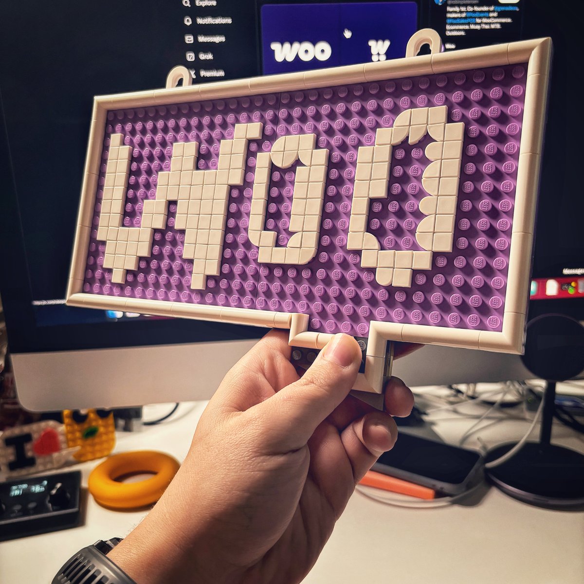Is time to update this #lego dots build! #woocommerce #WordPress <a href="/WooCommerce/">Woo</a>