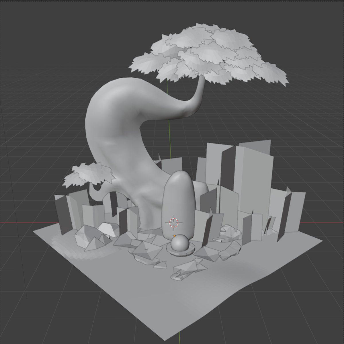 WIP - Faz um tempinho que nao posto o desenvolvimento da ceninha 2.5D.
To curtinho muito esse processo, aprendendo demaais!