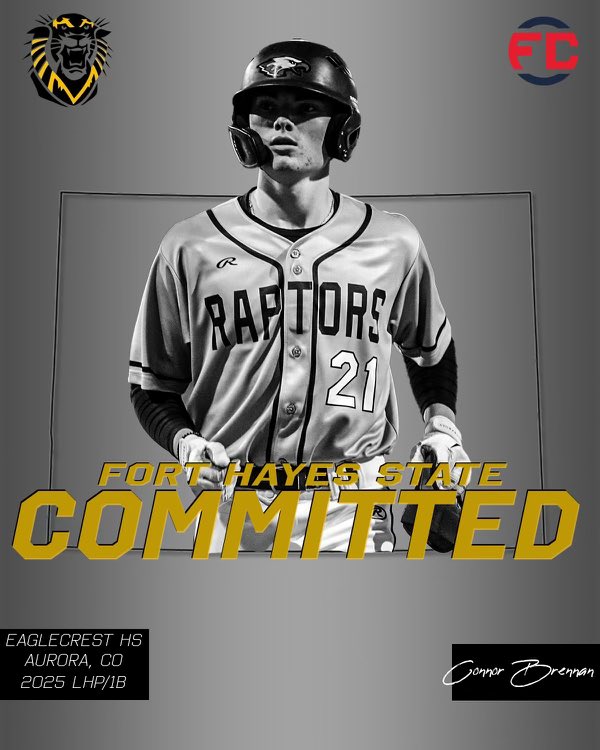 Congrats to 2025 #FullCountAthlete LHP/1B Connor Brennan (<a href="/ConnorBrennan21/">Connor</a>) on his commitment to Fort Hayes State! Connor is a legit 2-way prospect who is going to make an immediate impact in multiple ways for the Tigers! Incredible young man w/ #Makeup off the charts - CO➡️KS