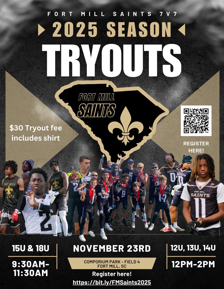 Fort Mill Saints 7v7 tweet media