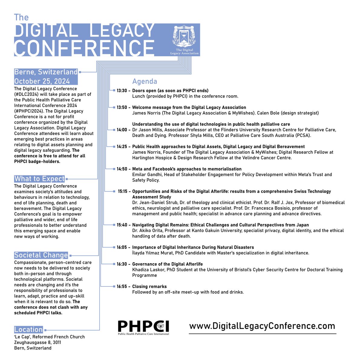 digitallegacy25's tweet photo. A big “THANK YOU” to everyone who participated in, attended &amp; spoke at the Digital Legacy Conference 2024.

It was an amazing conference &amp; a special thank you to #PHPCI2024 for letting us be a part of it

Photos and after-video coming soon

https://t.co/YYo3hHsxOz

#digitallegacy https://t.co/a0G9bvyXZT