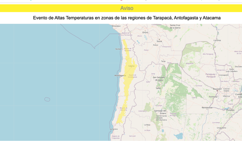Atentos #Tarapacá #Antofagasta #Atacama la DMC emitió  un aviso por "altas temperaturas".  El fenómeno afectará a la zona durante la jornada del miércoles 30 de octubre. #Pica  #Huara #PozoAlmonte #Colchane #IQUIQUE.
Sigue las siguientes recomendaciones:
📷Manténgase hidratado