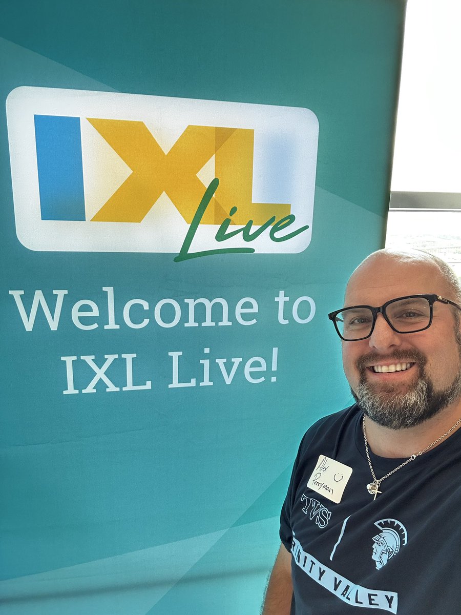 bleed_purple's tweet photo. Had a great PD day at #IXLLive Canโt wait to take what I learned back to TVS and my students!!! #lifelonglearner https://t.co/17sw1o8whw