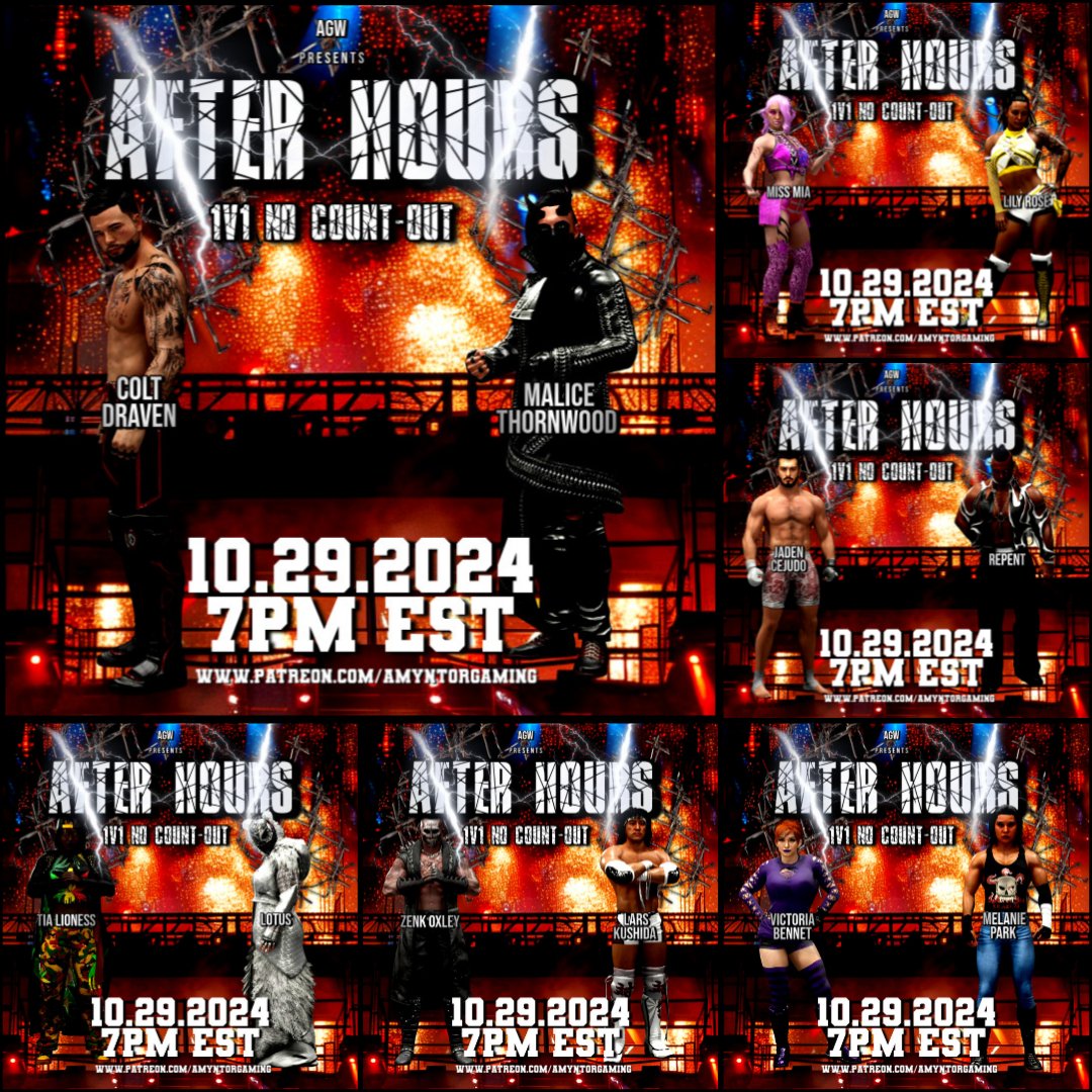 LIVE IN AN HOUR from Birmingham, Alabama

#AGW 
#AGWAfterHours
#PatreonExclusive