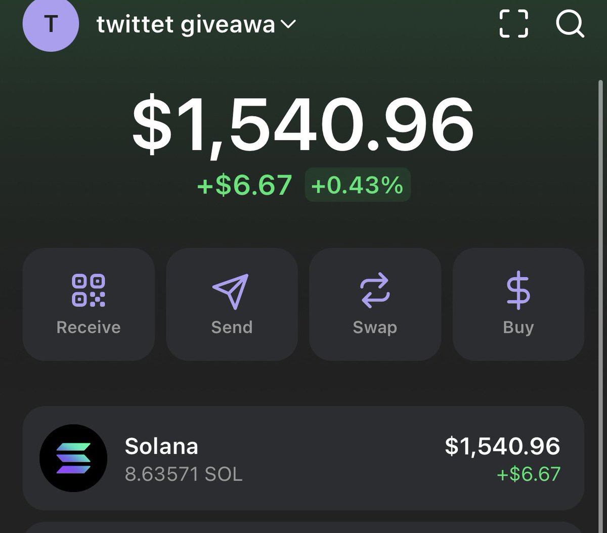 Let’s giveaway 8 $SOL to 8 different winners in the next 24 hours 

Like RT tag 2 friends 

Must be following to win