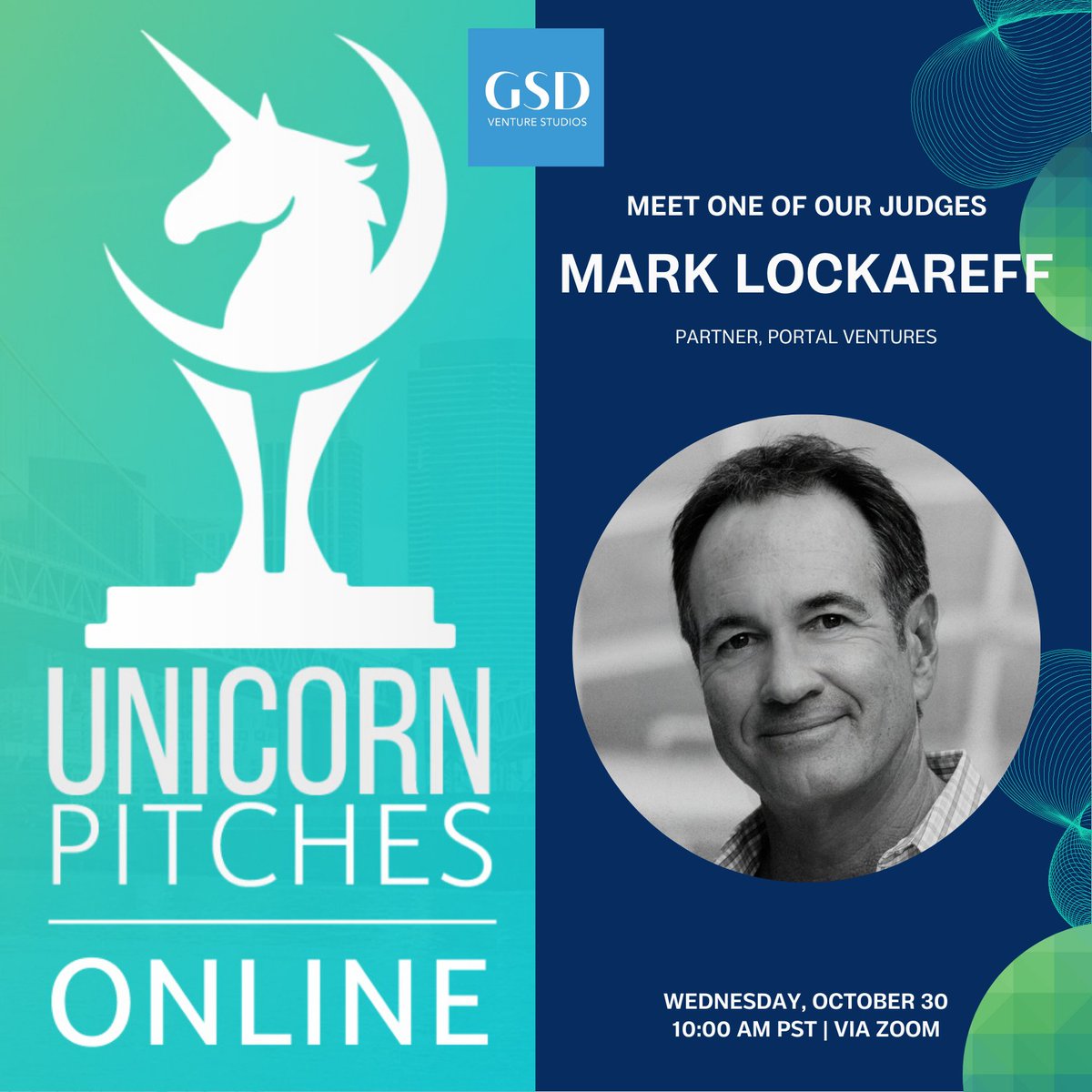 GaryFowlerGSD's tweet image. Meet Mark Lockareff, Partner at Portal Ventures and chairman of its investment committee &amp;amp; #GSDDemoDay judge.

Secure your spot by registering here: unicorn.events/46059021/

#GaryFowler #GSDSuperScaler #GSD #MarkLockareff #PortalVentures