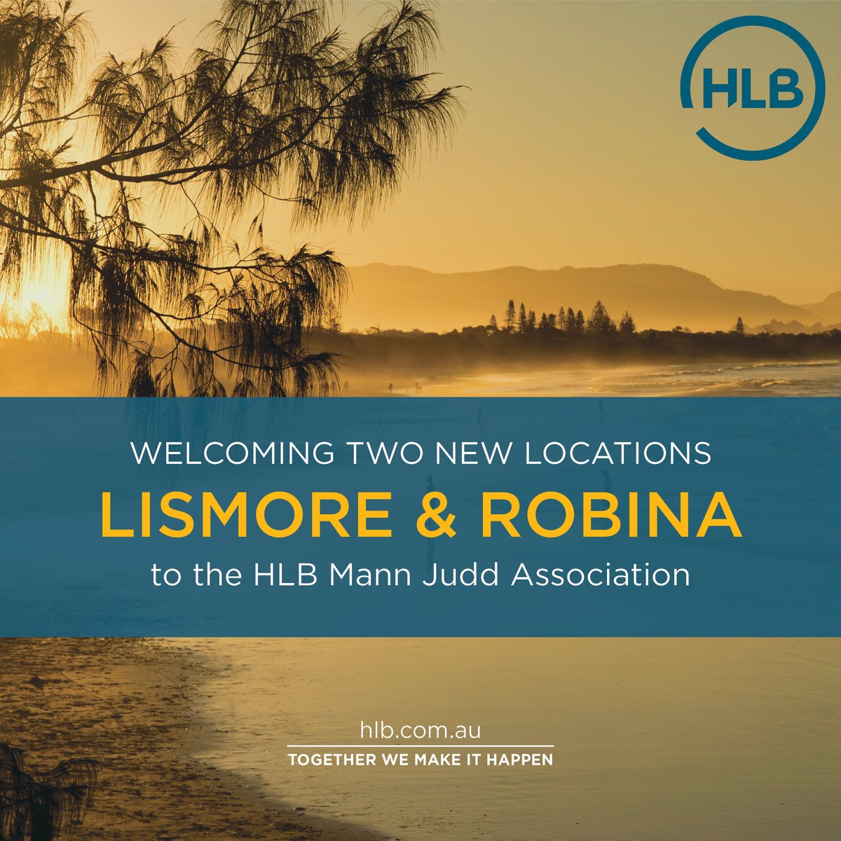 We are excited to welcome two new office locations, expanding and strengthening our audit and corporate advisory practice in Lismore, NSW and Robina, QLD. bit.ly/3YFDwsL

A huge congratulations and warm welcome from #TeamHLB

#HLBMannJudd #HLB #HLBInternational #audit