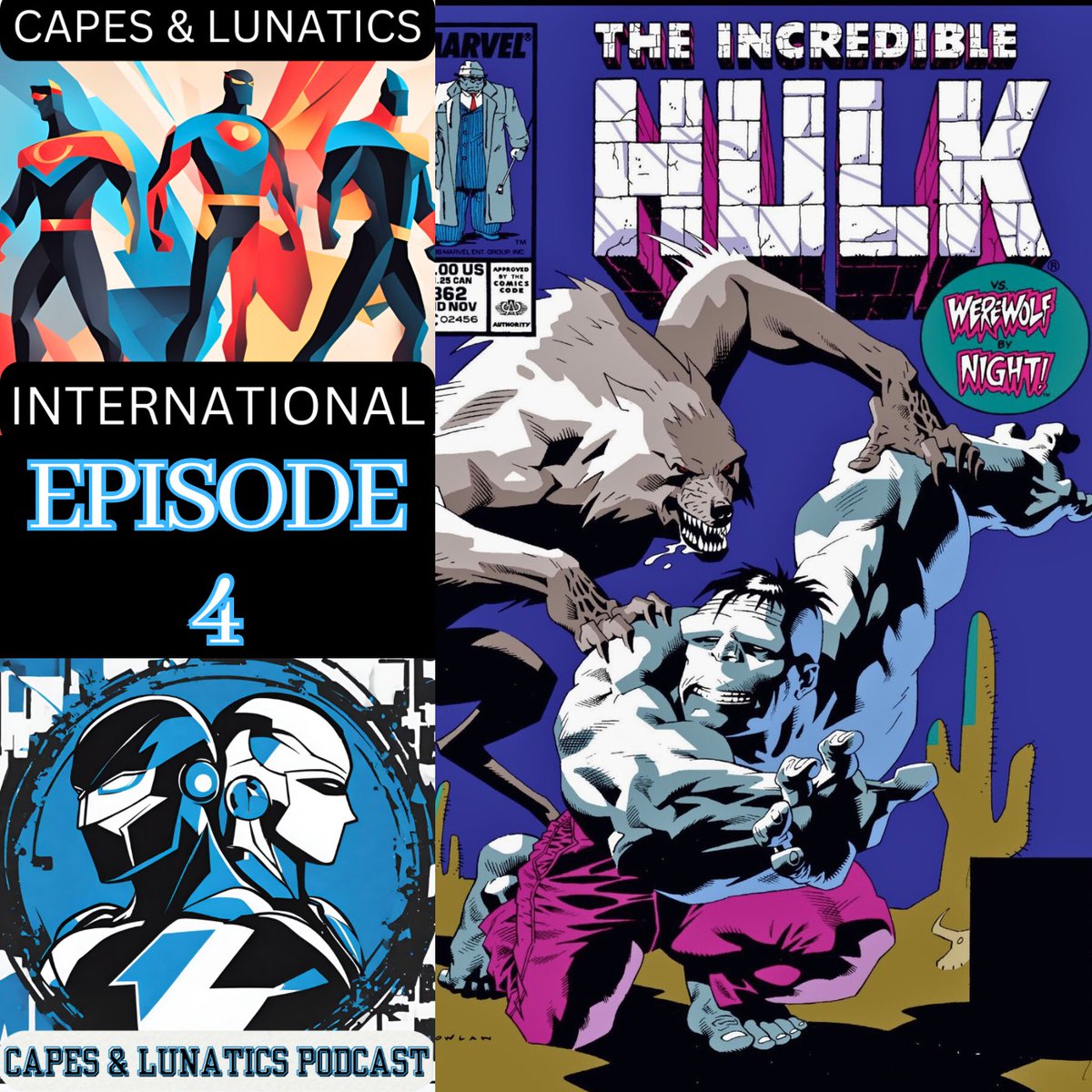 Capes &amp; Lunatics International Episode #4  
Phil, Rey and Dave review Incredible #Hulk #360 &amp; #362 and Dave’s spoiler-free review of #VenomTheLastDance!
#Marvel 
🍎 Apple Podcasts: tinyurl.com/yc7wcyc6 
🎧 Spotify: tinyurl.com/mryh6hh2 
▶️ YouTube: tinyurl.com/35w68ser