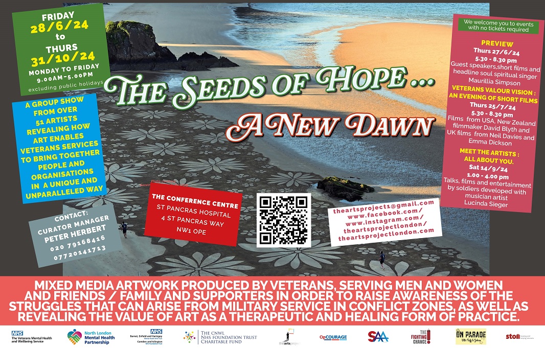 FINAL WEEK: If you've not yet visited THE SEEDS OF HOPE: A NEW DAWN exhibition there's just a few more days to see it. Look out for more information about the closing night event on 31 October coming soon.