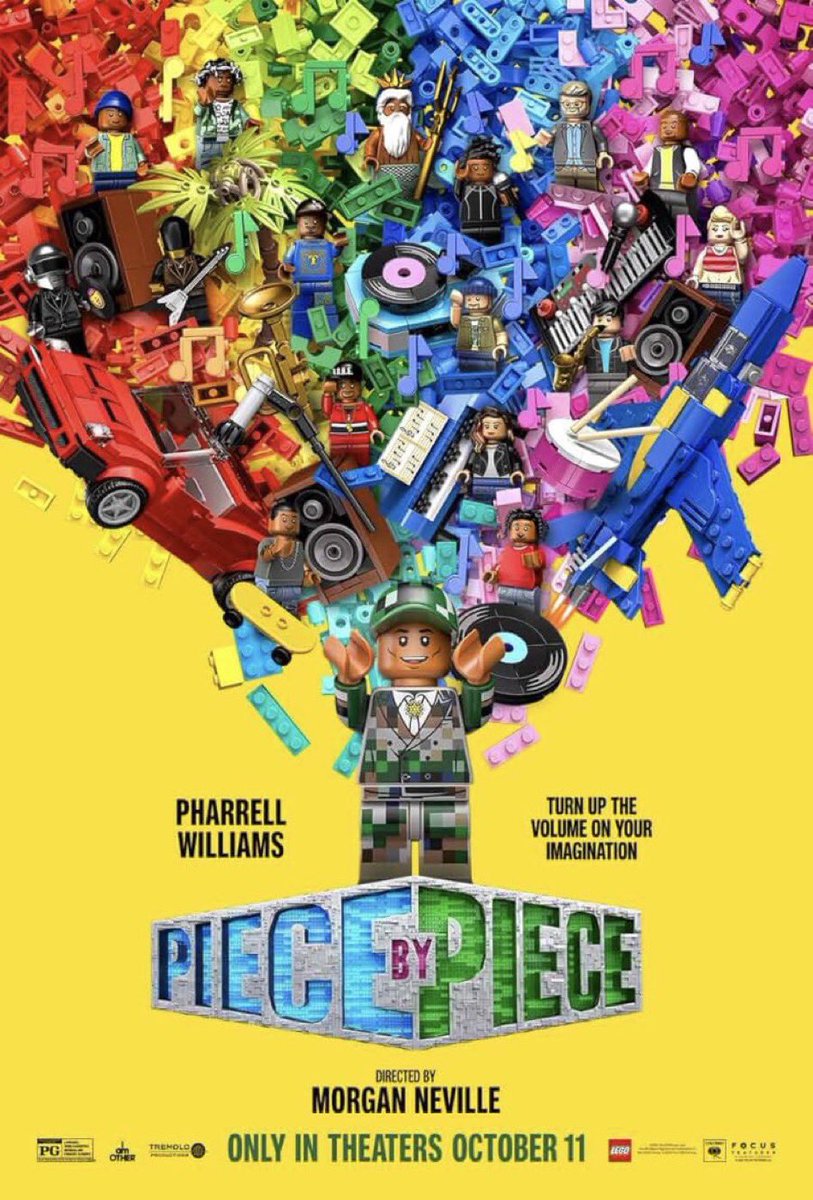 BobbyLazer's tweet photo. Watched #PieceByPiece at home 📺 
Now want to see it at the Cinema 🔊 🎥 🔊 https://t.co/rV6lTH58zW