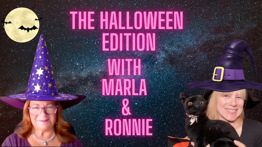 Fun new episode. 
We talk about paranormal experiences, pull a couple of Oracle cards, &amp;  a special offer for a reading! 
&amp; find out why witches are associated w/ black cats 🐈‍⬛ 

youtu.be/Tv3wvWyriTQ

🦇🦇🦇
#paranormal