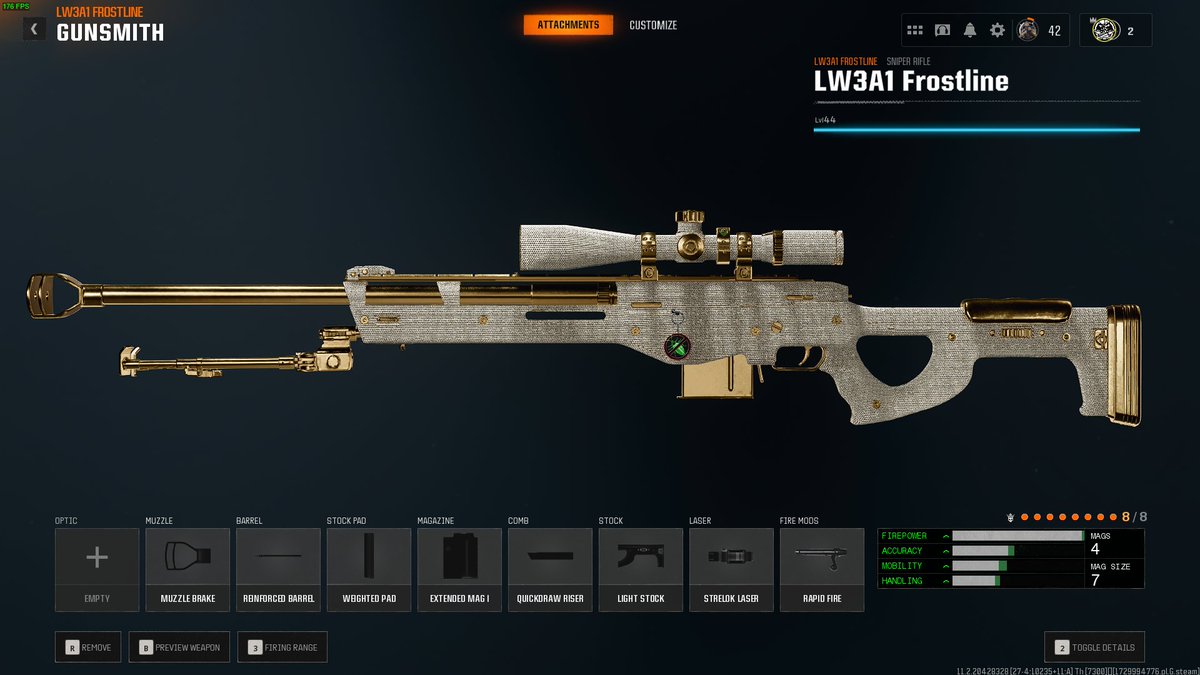 KARNAGEclan's tweet image. These classes make the Snipers INSANE and are perfect for MOVEMENT and DAMAGE in #BlackOps6