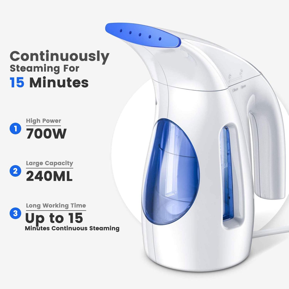 perfectglowAff's tweet photo. Limited-time deal: HiLIFE Steamer for Clothes, Portable Handheld Design, 240ml Big Capacity, 700W, Strong Penetrating Steam, Removes Wrinkle, for Home, Office (ONLY FOR 120V) 
https://t.co/FOFXpuX9J6 

 @amazon https://t.co/vGAPmOyhPZ