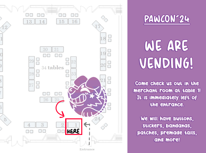 SNARLco's tweet photo. Hello all! Next week we will be vending at @pacanthro ! We've got lots of goodies as usual as well as a handful of brand new ones! Stop by and say hi, we'd love to see all your beautiful faces ✨ https://t.co/r0JlQWCwKF