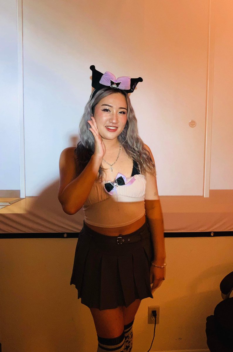 mirandaswlee's tweet image. kuromi halloween