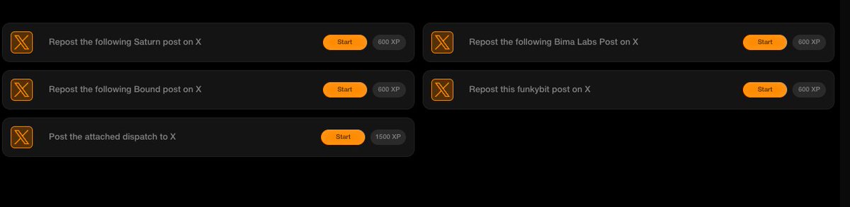 ArchNtwrk's tweet photo. Archstronauts, don’t forget that your Weekly Missions earn more XP!  

This week, your task is to support our ecosystem partners as they prepare for launch.

Log into your dashboard and start rising in the ranks ⬇️ https://t.co/lWqhSZ6A94