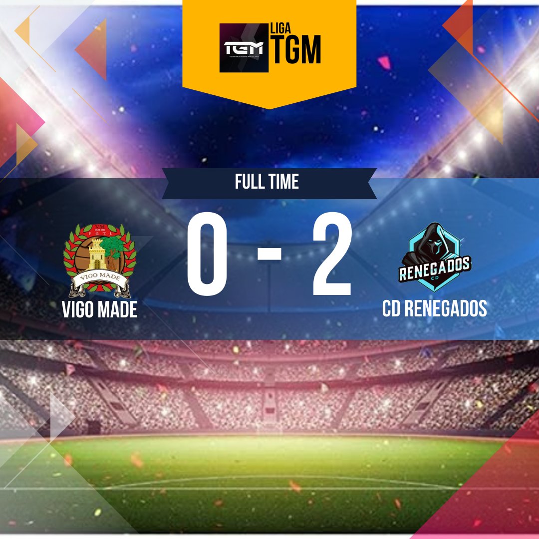 eFutureRNG's tweet photo. ✅VICTORIA✅

@LigaTGM 
@VigoMadeOficial 0⃣🆚2⃣@CRENEGADOS https://t.co/YqCH5On31q