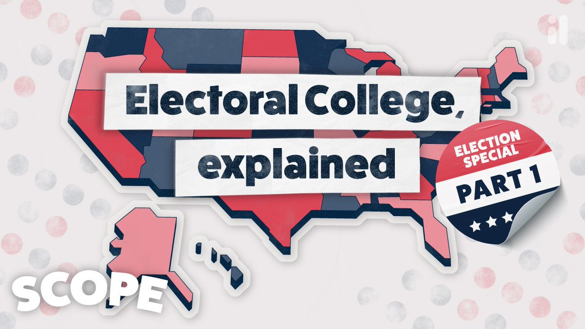 ImagineLearning's tweet image. Part one of our three-part #ElectionWeek special of Scope explores the Electoral College and the critical role of swing states in deciding the election outcome. Watch now and don’t forget to subscribe to catch parts two and three, out Wednesday and Friday: bit.ly/3UoNQCV