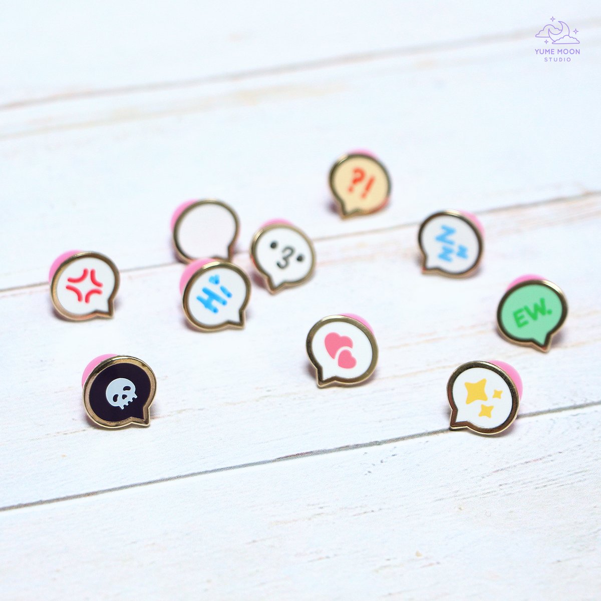 If you missed my mini pins Kick$tarter earlier this year, the extras are finally in my sh0p 😊