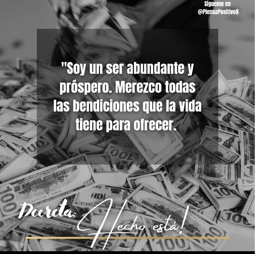 PiensaPositivoR's tweet image. 🌟✨PIENSA POSITIVO🌟✨

✨💰Debes Levantarte💰✨

🙏💰Decreta: YO PUEDO HACERLO 💰🙏