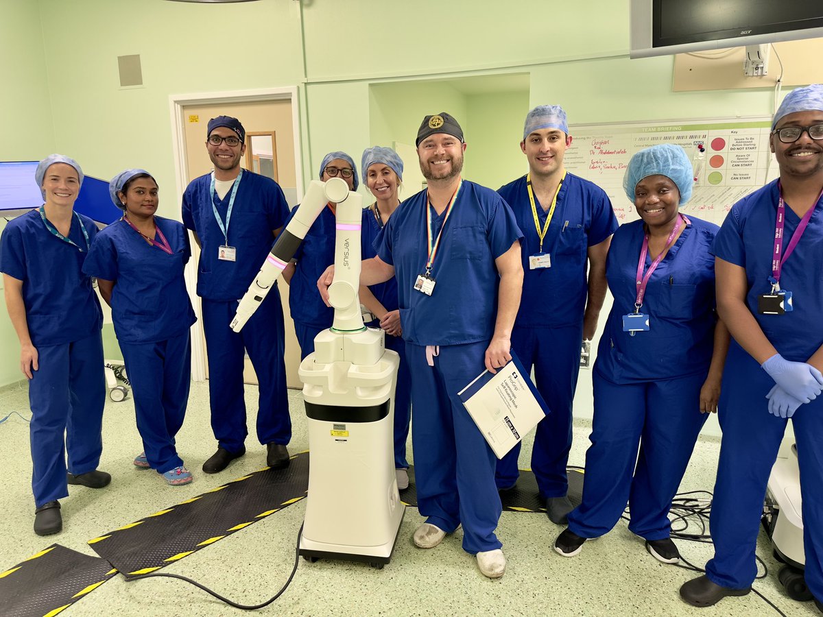 Christian Macutkiewicz 🏳️🌈 (he/him) (@surgeryhpb) on Twitter photo So honoured to have performed the 200th #Robotic procedure <a href="/MFT_MRI/">Manchester Royal Infirmary</a> today. Thanks to <a href="/CMRSurgical/">CMR Surgical</a> and <a href="/Medtronic/">Medtronic</a> for a great day of Robotic #Hernias The future is exciting! So honoured to have performed the 200th #Robotic procedure <a href="/MFT_MRI/">Manchester Royal Infirmary</a> today. Thanks to <a href="/CMRSurgical/">CMR Surgical</a> and <a href="/Medtronic/">Medtronic</a> for a great day of Robotic #Hernias The future is exciting!