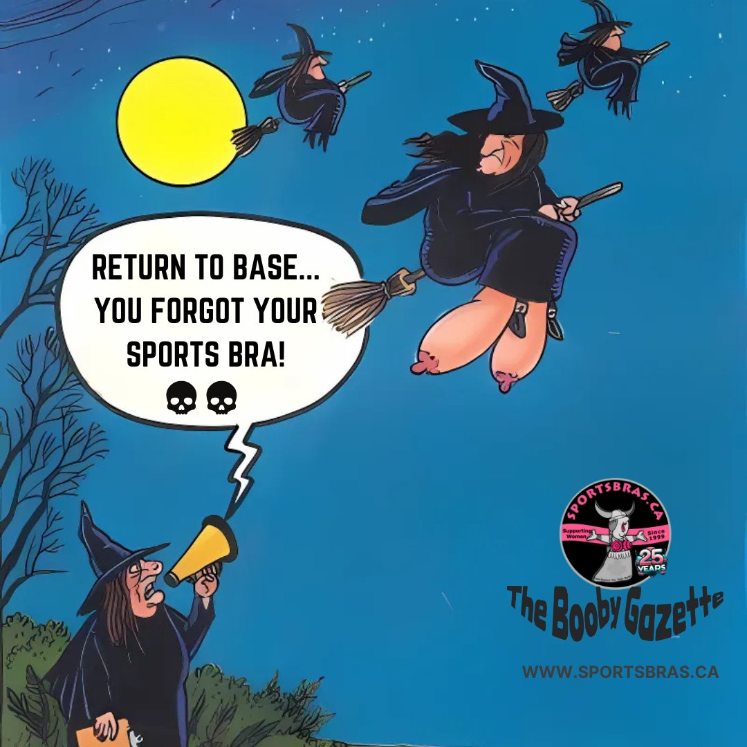 Halloween Perks Await - Dare to Go Braless?💀🙀👻 bit.ly/3YtqLQy