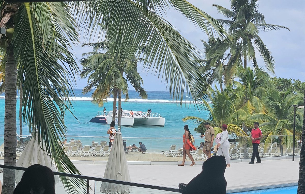 KellyFurniss3's tweet photo. LOVING JAMAICA 🇯🇲🇯🇲🇯🇲 jerk chicken on the beach after meeting the Jamaican Snoop Dog... what more do you want 😂 https://t.co/cTVoQwlcim