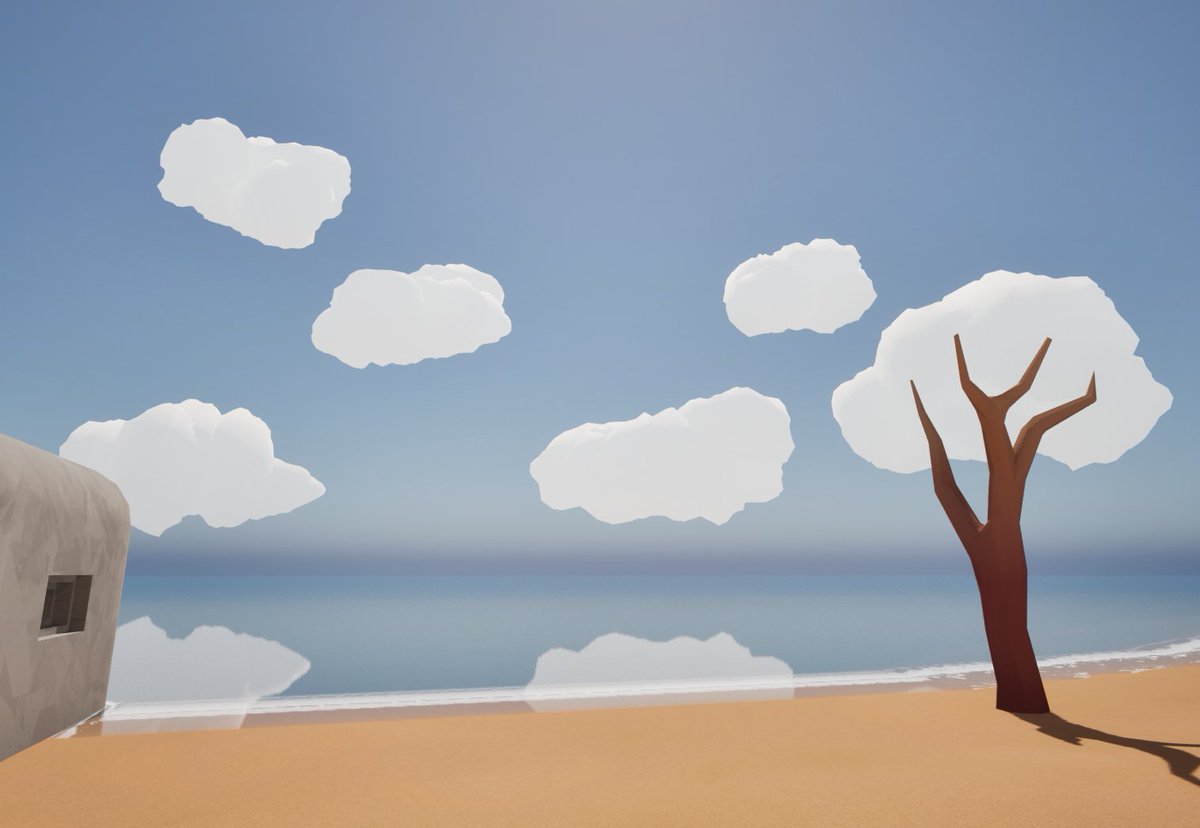 flogram_dev's tweet image. making some super simple stylized clouds for my game. the clouds themselves are just scaled and offset sphere meshes.

#gamedev #shader #ue5