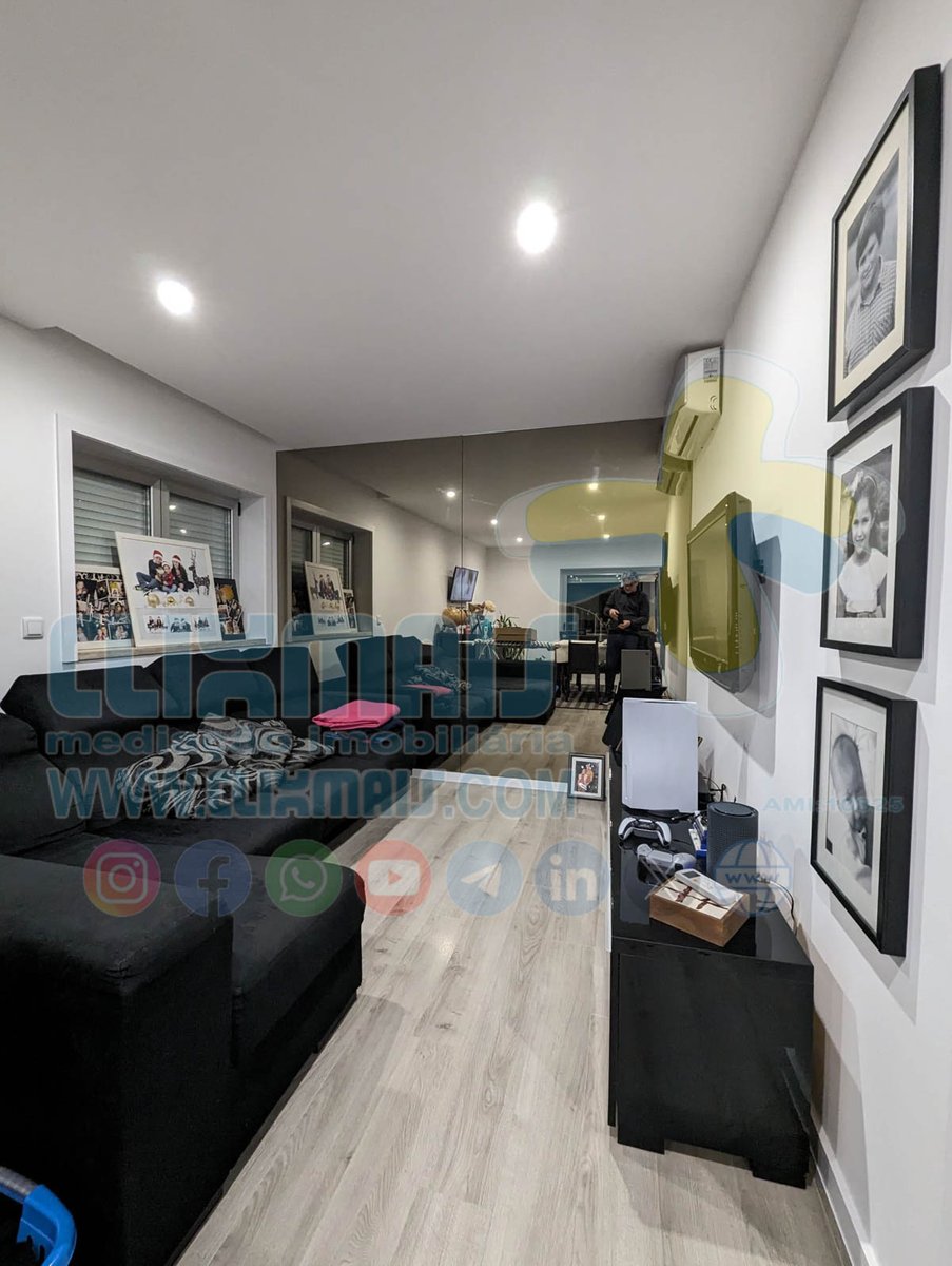 clixmais's tweet photo. Apartamento T3 muito bem localizado, próximo do centro...
Equipamentos e acabamentos:
✅ - Ar condicionado;
✅ - Cozinha c/ eletrodomésticos;
✅ - Armários embutidos;
✅ - Chão em flutuante;
✅ - Garagem 1 carro;

Entre em contato com Nuno Barrocas ☎️ +351 939437438 (WhatsApp) https://t.co/JyNQkxzMBw