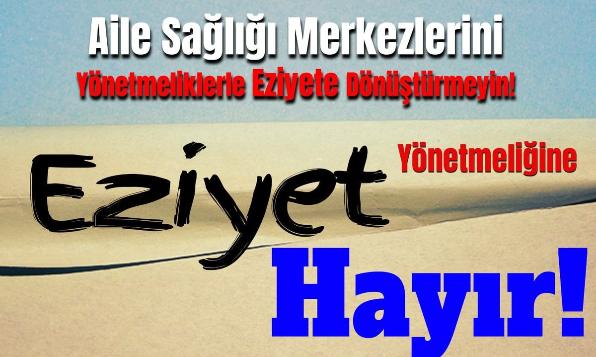 TtbAhk's tweet photo. Aile hekimliği Eziyet Yönetmeliği 1 Kasım 2024 tarihinden itibaren yürürlüğe giriyor.Bakanın deyişi ile 2 aile hekiminin aklı ile hazırlanmış. 
55 bin aile hekimliği çalışanını etkileyecek bu yönetmelik İş güvencesi,emek sömürüsü ve ücretlerin düşmesine yol açacaktır @drmemisoglu https://t.co/HFswZSGQ3E