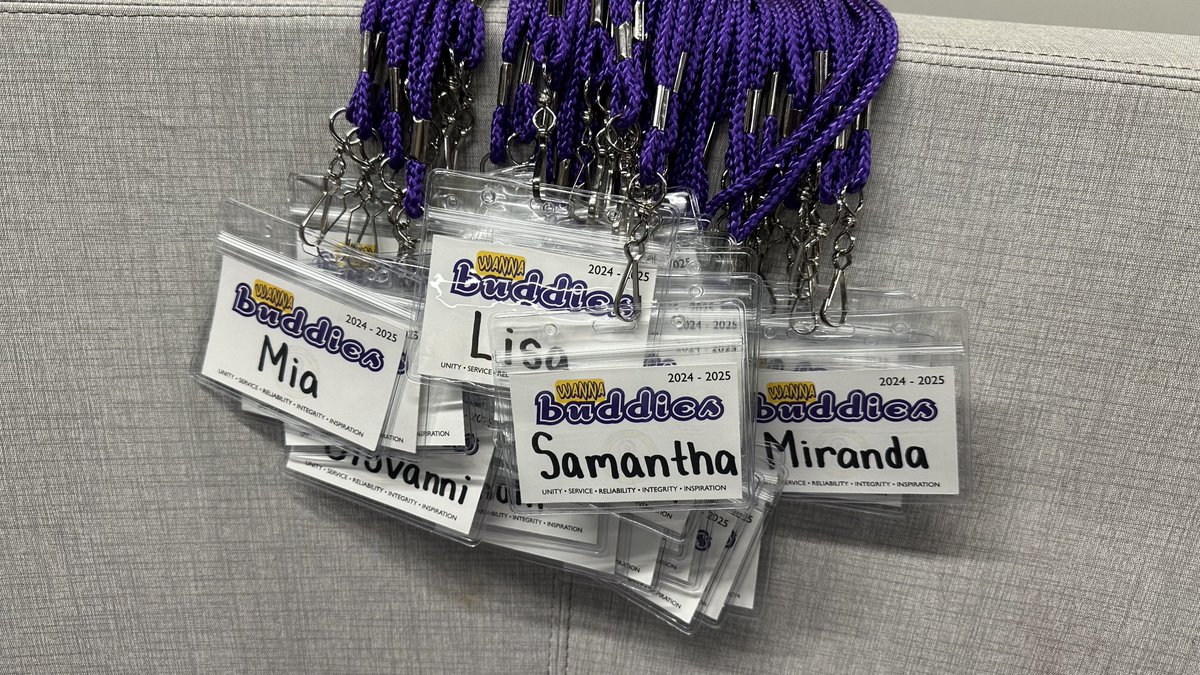 Starting this week, our prospective members will be wearing these lanyards (with their EPISD IDs) to identify their status as Wannabuddies. 
#BECHSLife #BECHSBuddies #WannaBuddies #ItStartsWithUs
