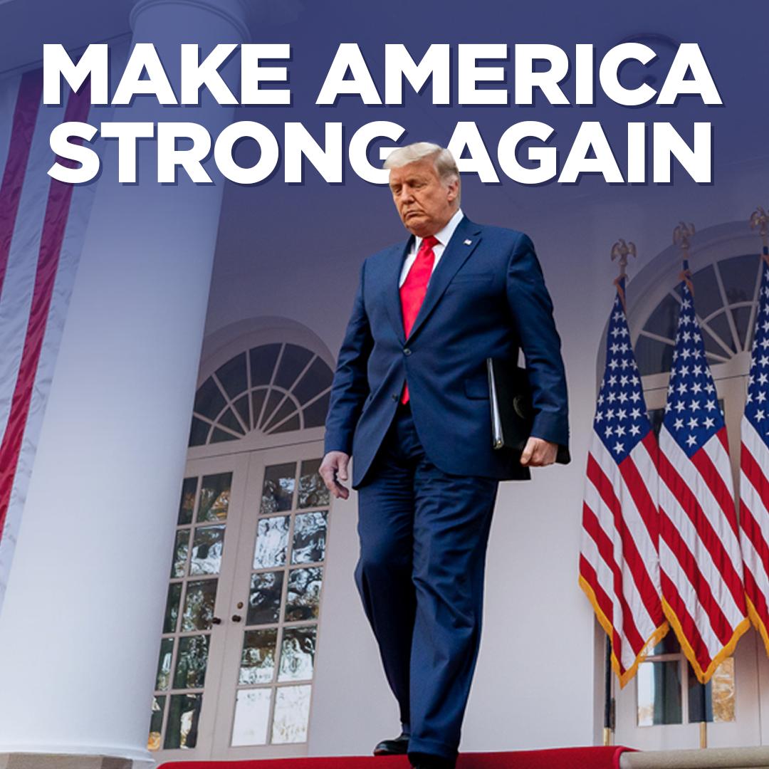 We are going to Make America STRONG Again! 🇺🇸