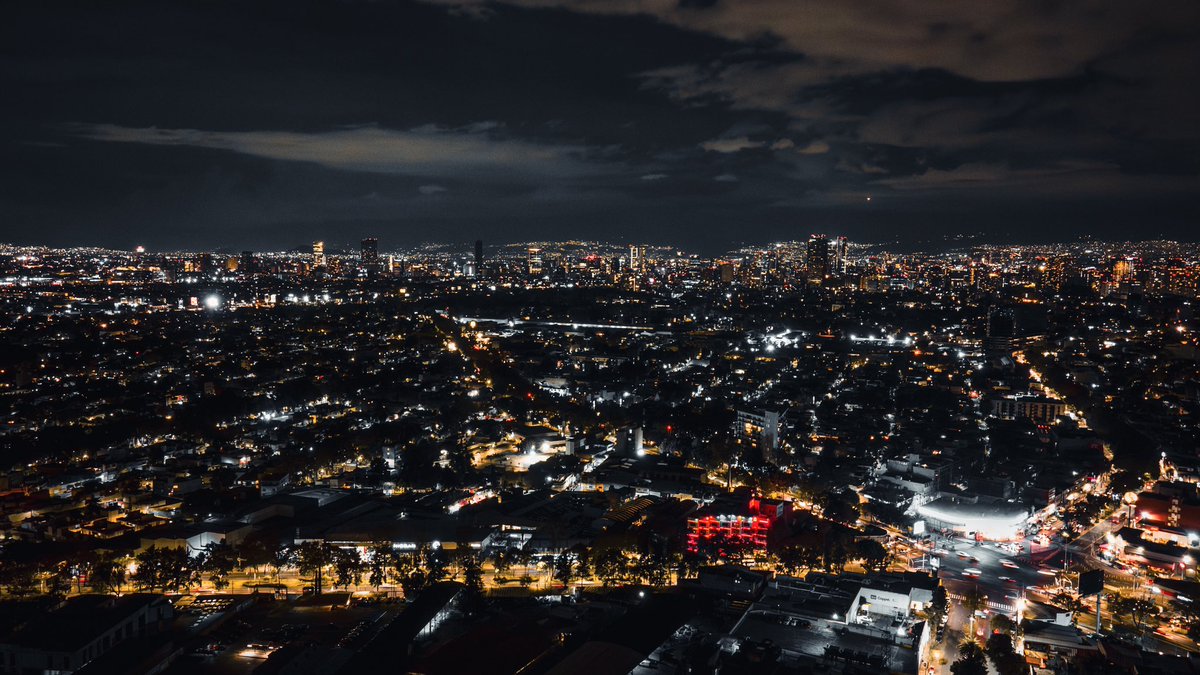 La CDMX de noche, la ciudad de la esperanza.