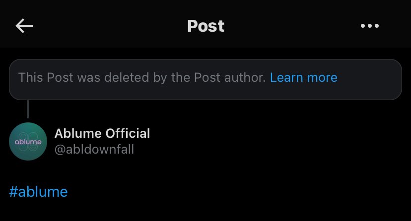 protect ablume tweet media