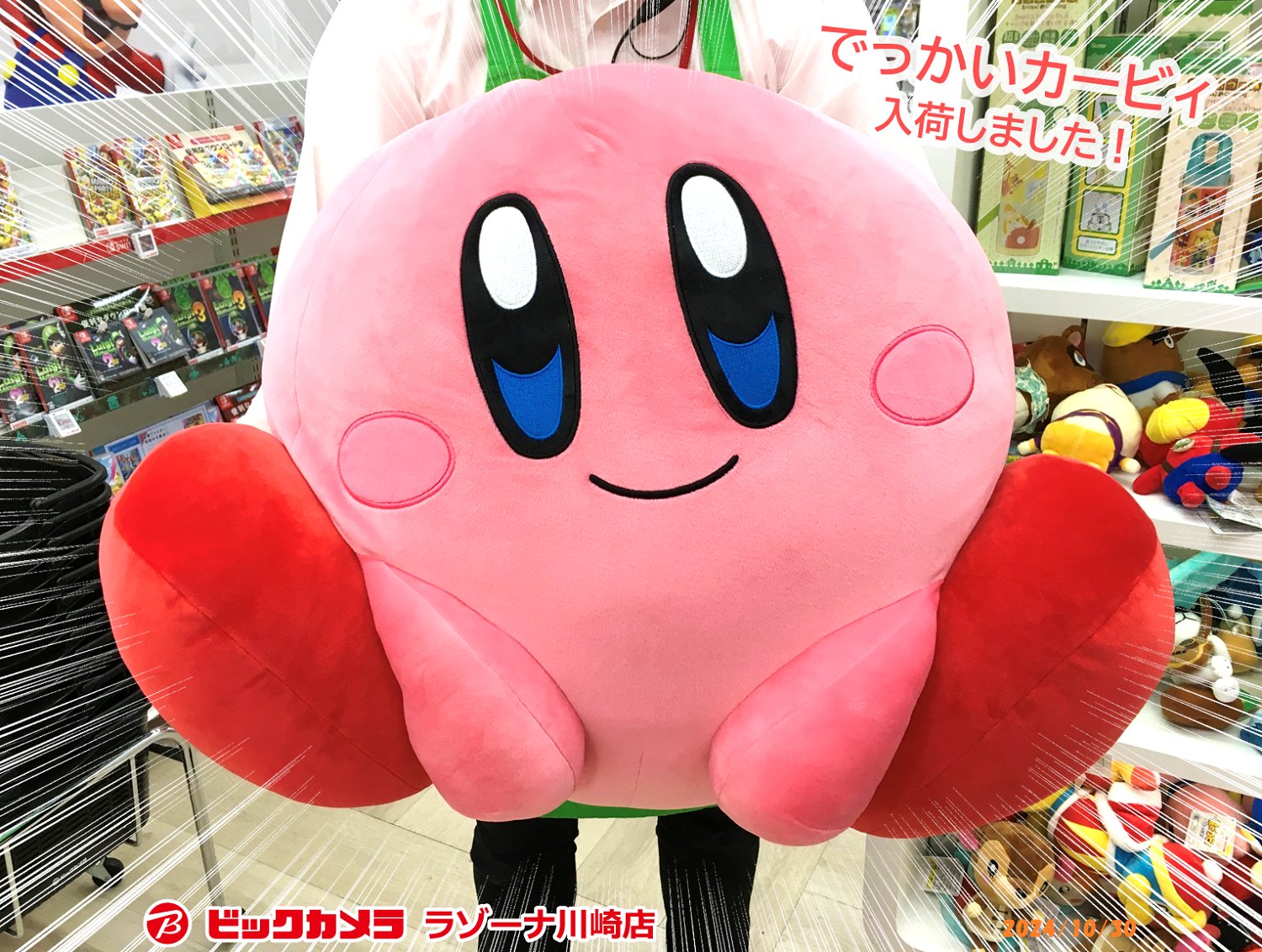 ビックサイズぬいぐるみ ビックカメララゾーナ川崎店【公式】💚 on X: 