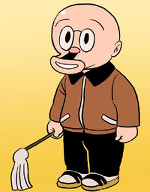 「サルベージ 文苑堂主人 」|おてんば丼のイラスト