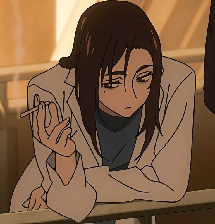 TOUCHOFMERCY's tweet image. ⠀

⠀ ❝ besides giving myself lung cancer to fix later .ᐣ nothing much .

&amp;amp;&amp;amp; what about you .ᐣ it's late . ❞

⠀