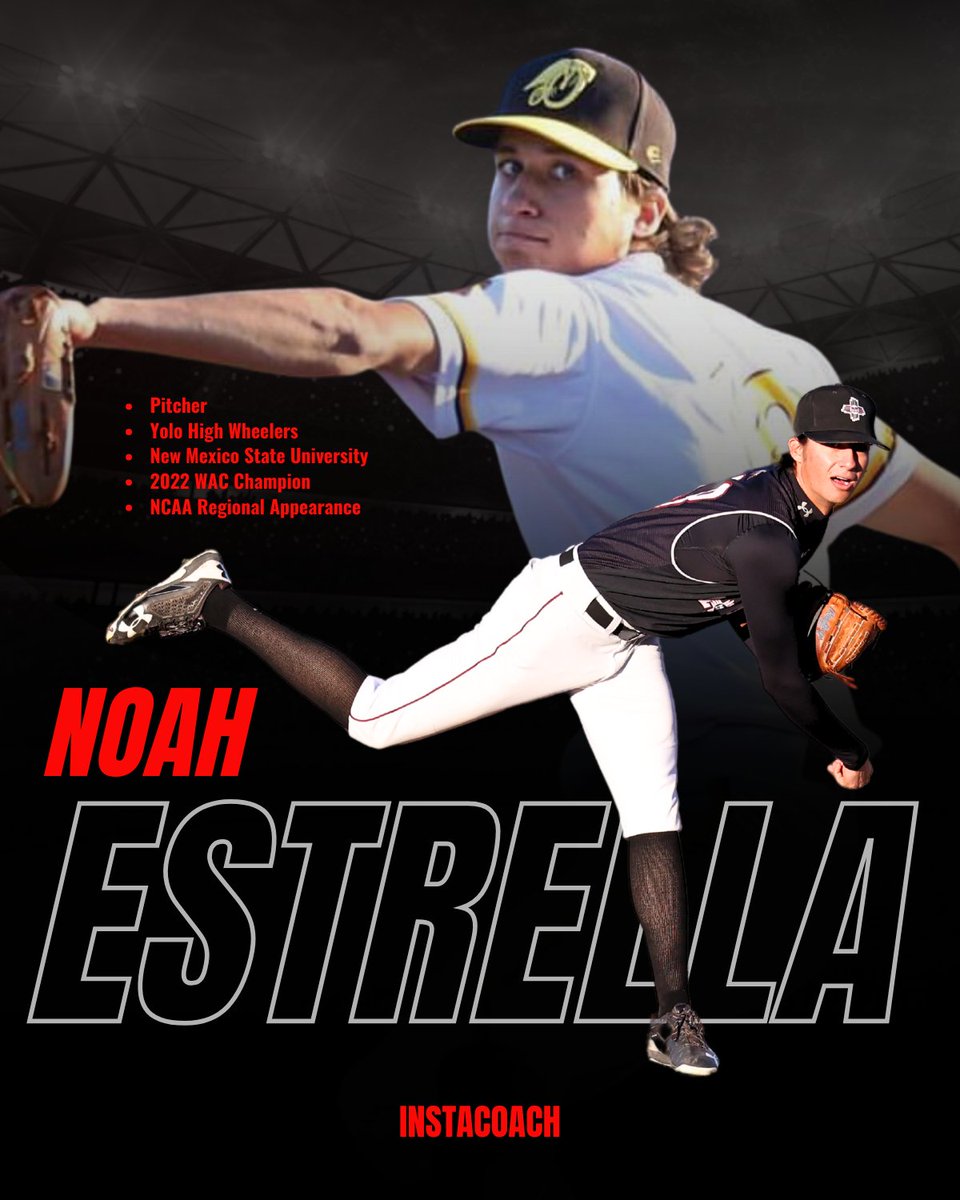 Instacoach (@bookinstacoach) on Twitter photo 🚨 #Tucson Pitchers: Train 1-1 with Noah Estrella to master your mechanics, approach, and mentality for success on and off the field!
📲 Download the Instacoach app to connect with Noah and start your training!
<a href="/estrella_noah/">Noah Estrella</a> 🚨 #Tucson Pitchers: Train 1-1 with Noah Estrella to master your mechanics, approach, and mentality for success on and off the field!
📲 Download the Instacoach app to connect with Noah and start your training!
<a href="/estrella_noah/">Noah Estrella</a>